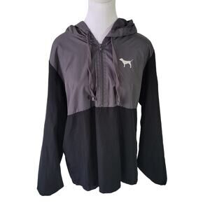 PINK Size XS	Victoria's Secret Lightweight Pullover Rain‎ Jacket  Windbreaker